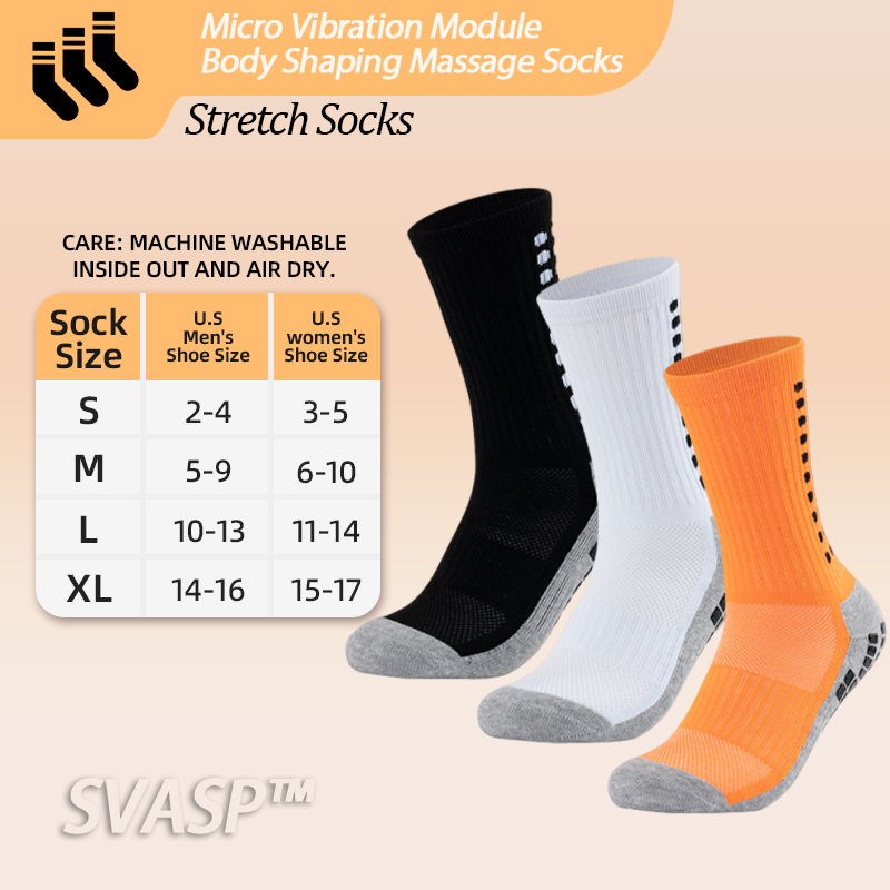 【Efficient & Healthy】SVASP™ Micro Vibration Module Body Shaping Massage Socks💖🎈