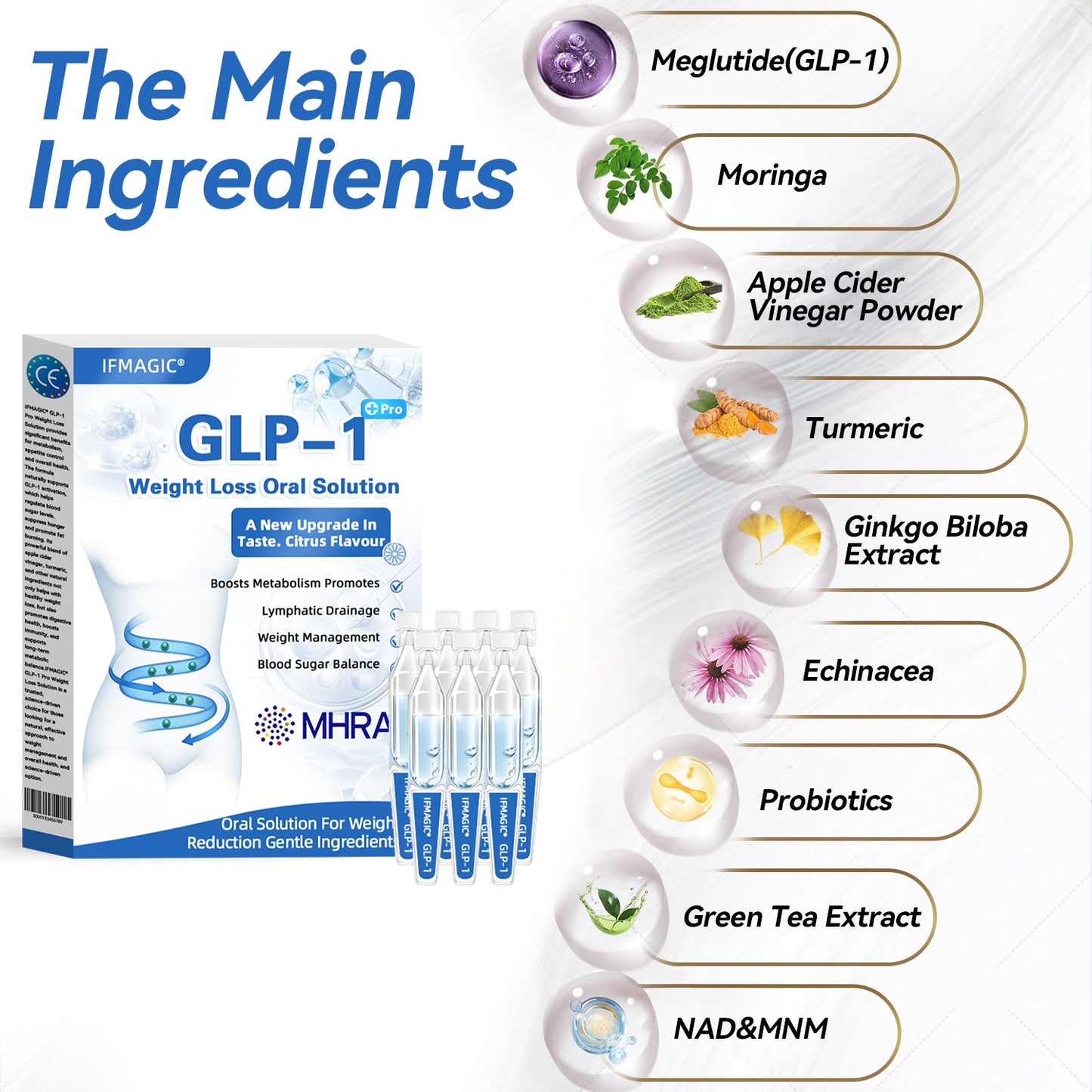 𝐈𝐅𝐌𝐀𝐆𝐈𝐂® 𝐆𝐋𝐏-𝟏 𝐏𝐫𝐨 𝐖𝐞𝐢𝐠𝐡𝐭 𝐋𝐨𝐬𝐬 𝐎𝐫𝐚𝐥 𝐒𝐨𝐥𝐮𝐭𝐢𝐨𝐧✅ Visible results in 7 days, no side effects, suitable for all age groups💎