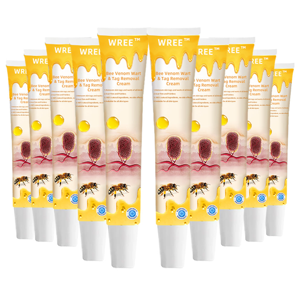 💎WREE™ Bee Venom Wart & Tag Removal Cream(👨⚕Suitable for all skin types)🐝(🔥Last day promotion 60% off)