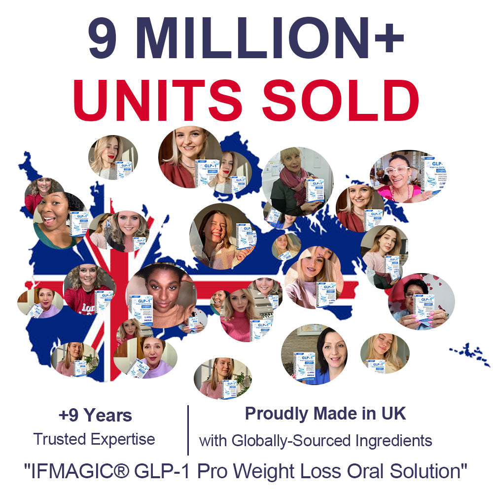 IFMAGIC® GLP-1 Pro Weight Loss Oral Solution👩⚕️One dose a day — see results in 7 days🔥Suitable for obesity, cardiovascular diseases, diabetes, sleep apnea, high cholesterol and blood lipids, joint problems, and various other conditions💎