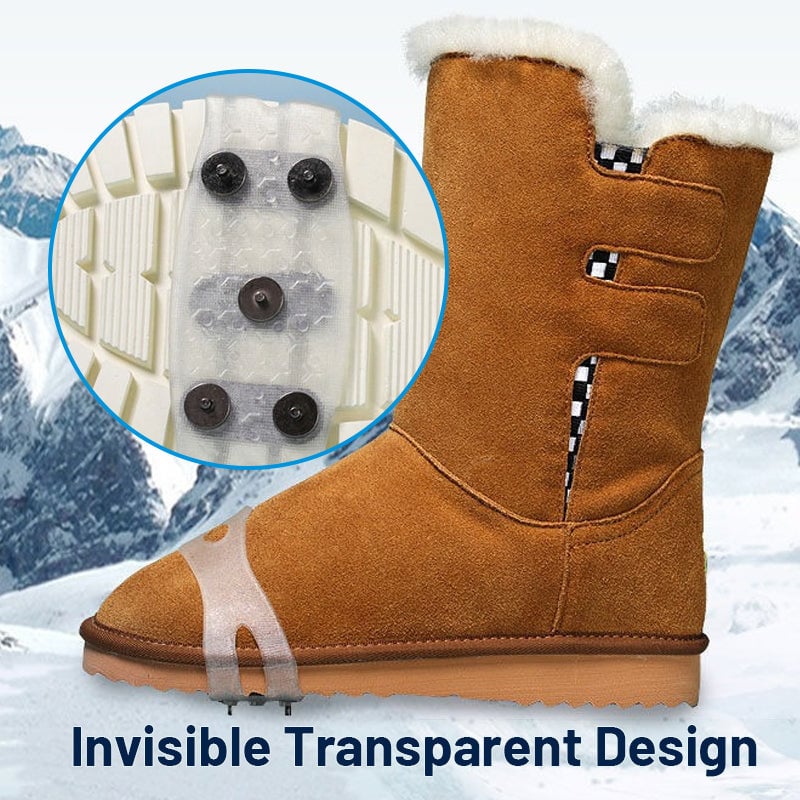 (🎅CHRISTMAS HOT SALE-49% OFF)💡Manganese steel spikes anti-slip shoe covers & BUY MORE SAVE MORE