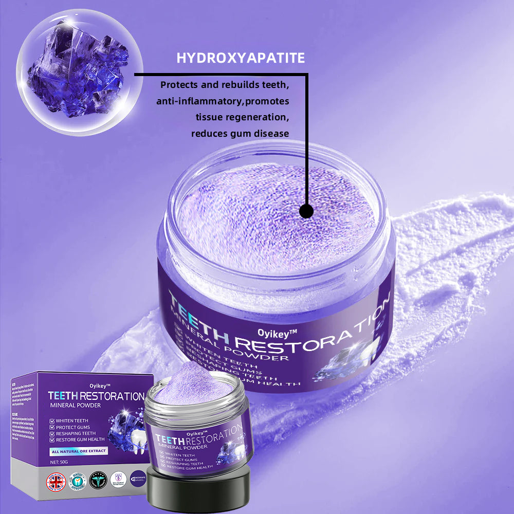 Oyikey™ TeethRestoration Mineral Powder💡🎁(BDA recommended)
