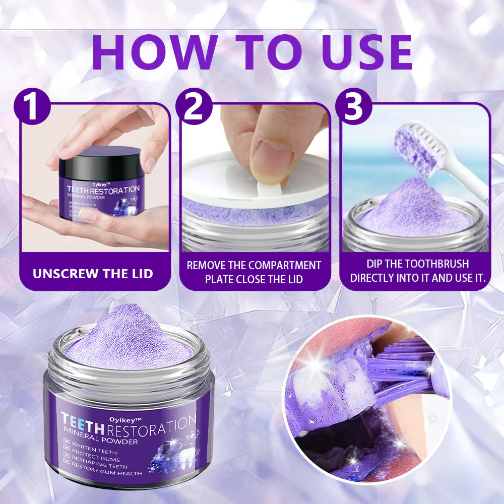 Oyikey™ TeethRestoration Mineral Powder💡🎁(BDA recommended)