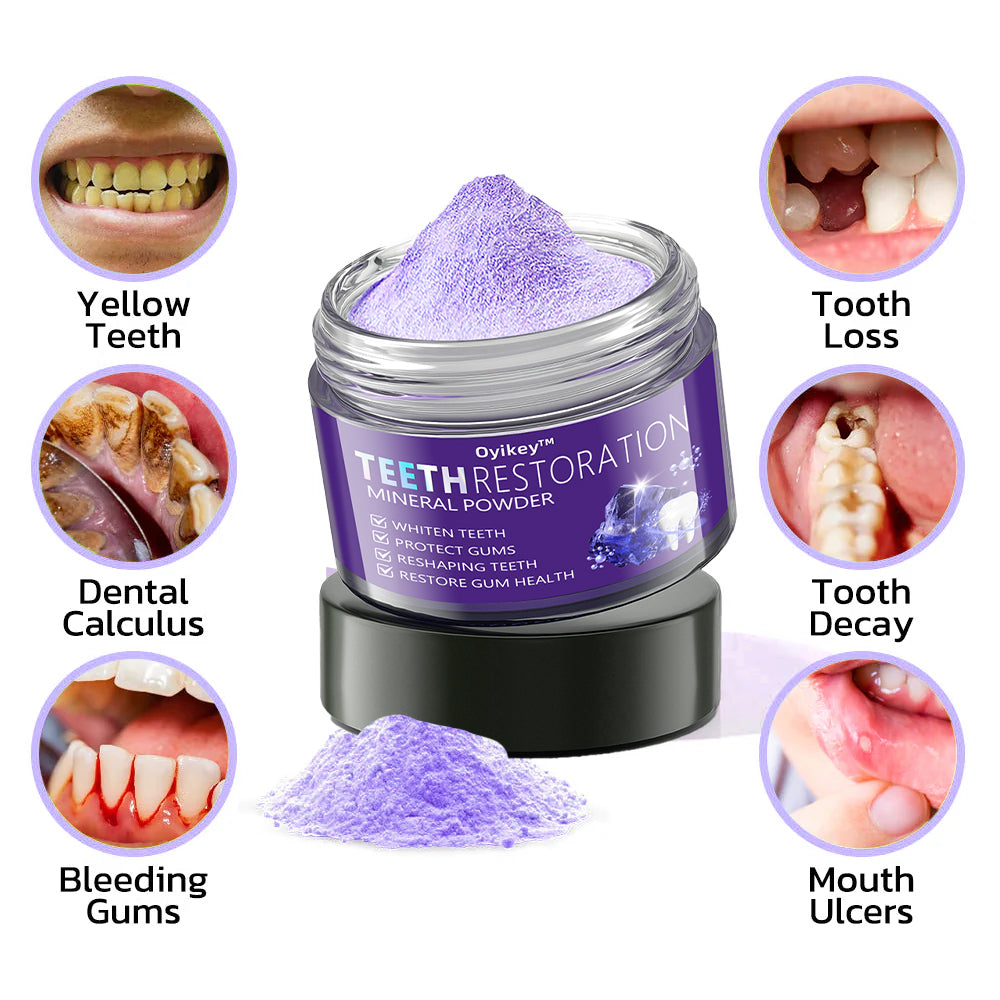 Oyikey™ TeethRestoration Mineral Powder💡🎁(BDA recommended)