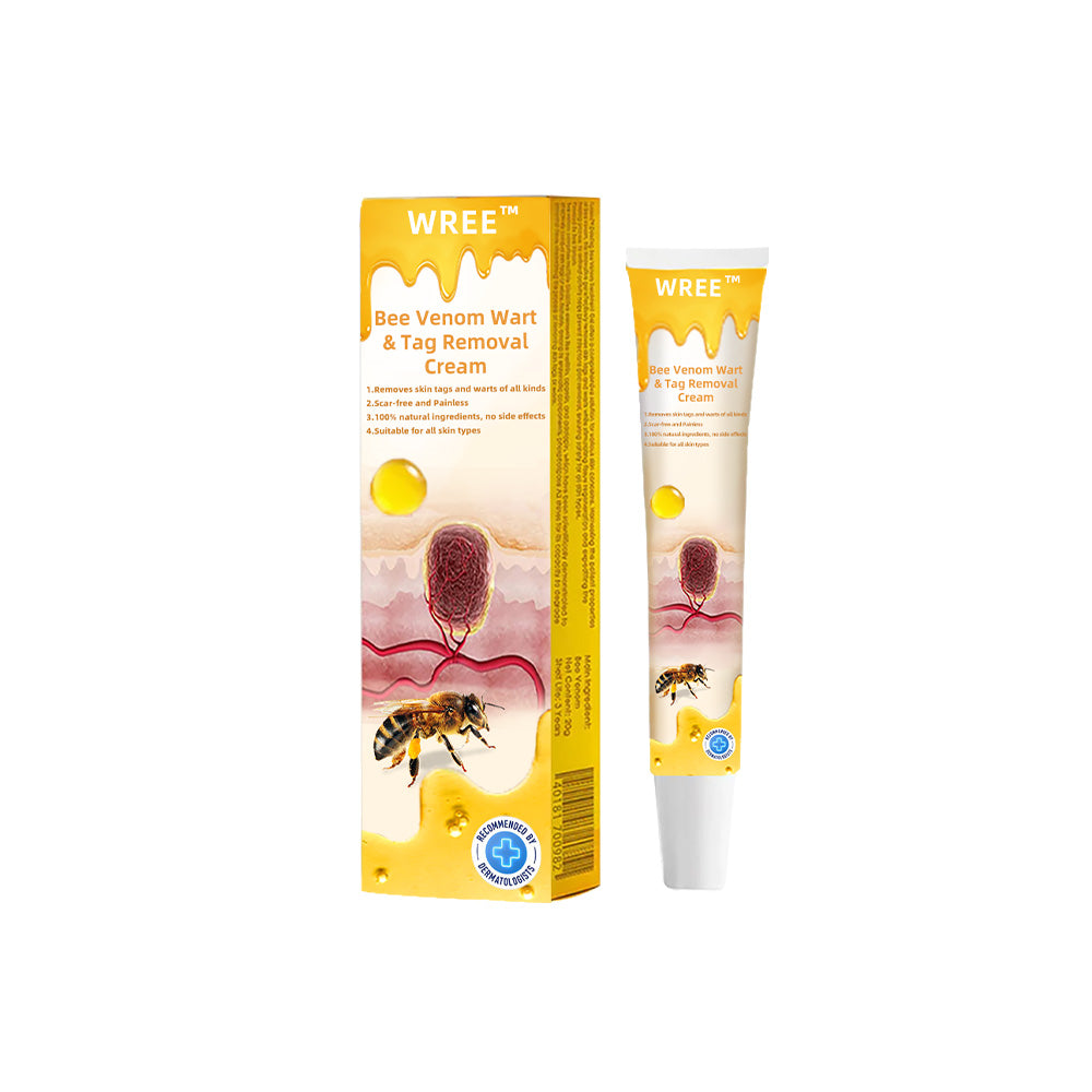 💎WREE™ Bee Venom Wart & Tag Removal Cream(👨⚕Suitable for all skin types)🐝(🔥Last day promotion 60% off)