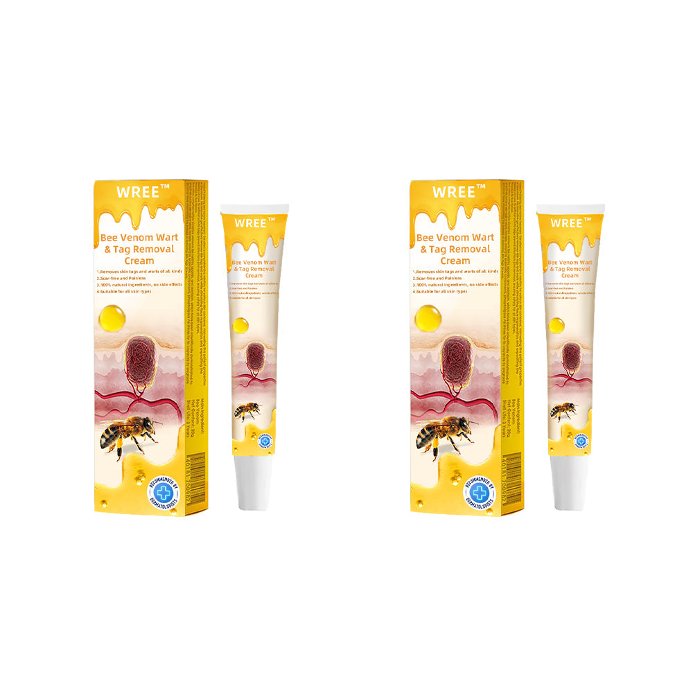 💎WREE™ Bee Venom Wart & Tag Removal Cream(👨⚕Suitable for all skin types)🐝(🔥Last day promotion 60% off)