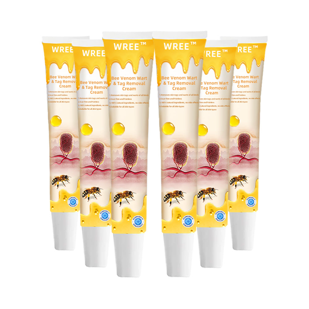 💎WREE™ Bee Venom Wart & Tag Removal Cream(👨⚕Suitable for all skin types)🐝(🔥Last day promotion 60% off)