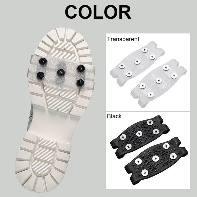 (🎅CHRISTMAS HOT SALE-49% OFF)💡Manganese steel spikes anti-slip shoe covers & BUY MORE SAVE MORE
