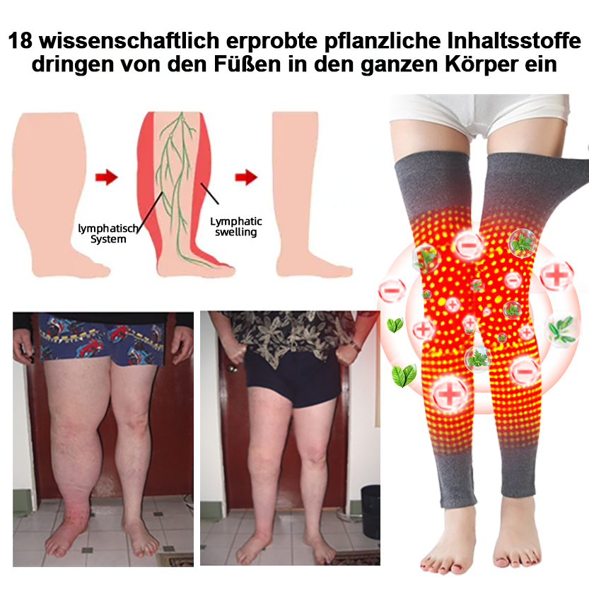 đ RFMediTherm⢠Radiofrequente Kräuter-Thermo-Kniebandage(Von RKI-Experten empfohlen - Geeignet fĂźr alle Beinleiden)