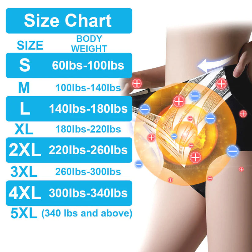 Baicloud™ 👀Medical Grade Titanium Fiber Tourmaline Shaping Shorts (LAST DAY SALE-80% OFF)