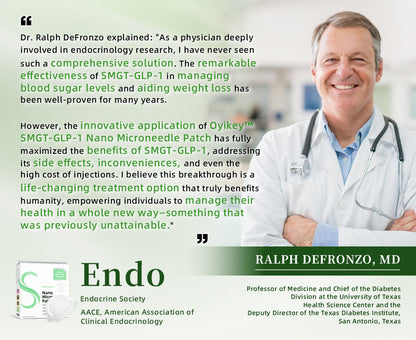 [See results in 7 days]👨‍⚕️Oyikey®SMGT-GLP-1 Nano Microneedle Patch（Painless, long-lasting, addressing diabetes, obesity, and cardiovascular diseases）💝