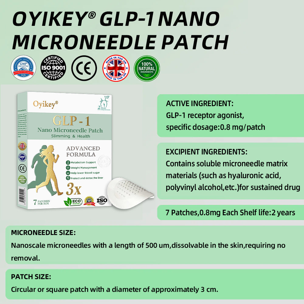 【𝐿𝑎𝑠𝑡 𝐷𝑎𝑦 𝑃𝑟𝑜𝑚𝑜𝑡𝑖𝑜𝑛 70% 𝑂𝐹𝐹💚】𝑂𝑦𝑖𝑘𝑒𝑦®𝐺𝐿𝑃-1 𝑁𝑎𝑛𝑜 𝑀𝑖𝑐𝑟𝑜𝑛𝑒𝑒𝑑𝑙𝑒 𝑃𝑎𝑡𝑐ℎ 𝑆𝑙𝑖𝑚𝑚𝑖𝑛𝑔 & 𝐻𝑒𝑎𝑙𝑡ℎ💚（𝑍𝑒𝑟𝑜 𝑃𝑎𝑖𝑛, 24/7 𝑅𝑒𝑙𝑒𝑎𝑠𝑒 | 𝐿𝑜𝑠𝑒 20𝑙𝑏𝑠 𝐹𝐴𝑆𝑇 | 90% 𝑆𝑢𝑔𝑎𝑟 𝐷𝑟𝑜𝑝 | ）🏆