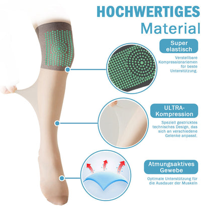 PEARLMOON™ Ionen-Korrektur Lymphatische Entgiftung Langer Schlauch Seidenstrümpfe  (🔥🔥 Begrenztes Angebot, gilt 30 Minuten lang)